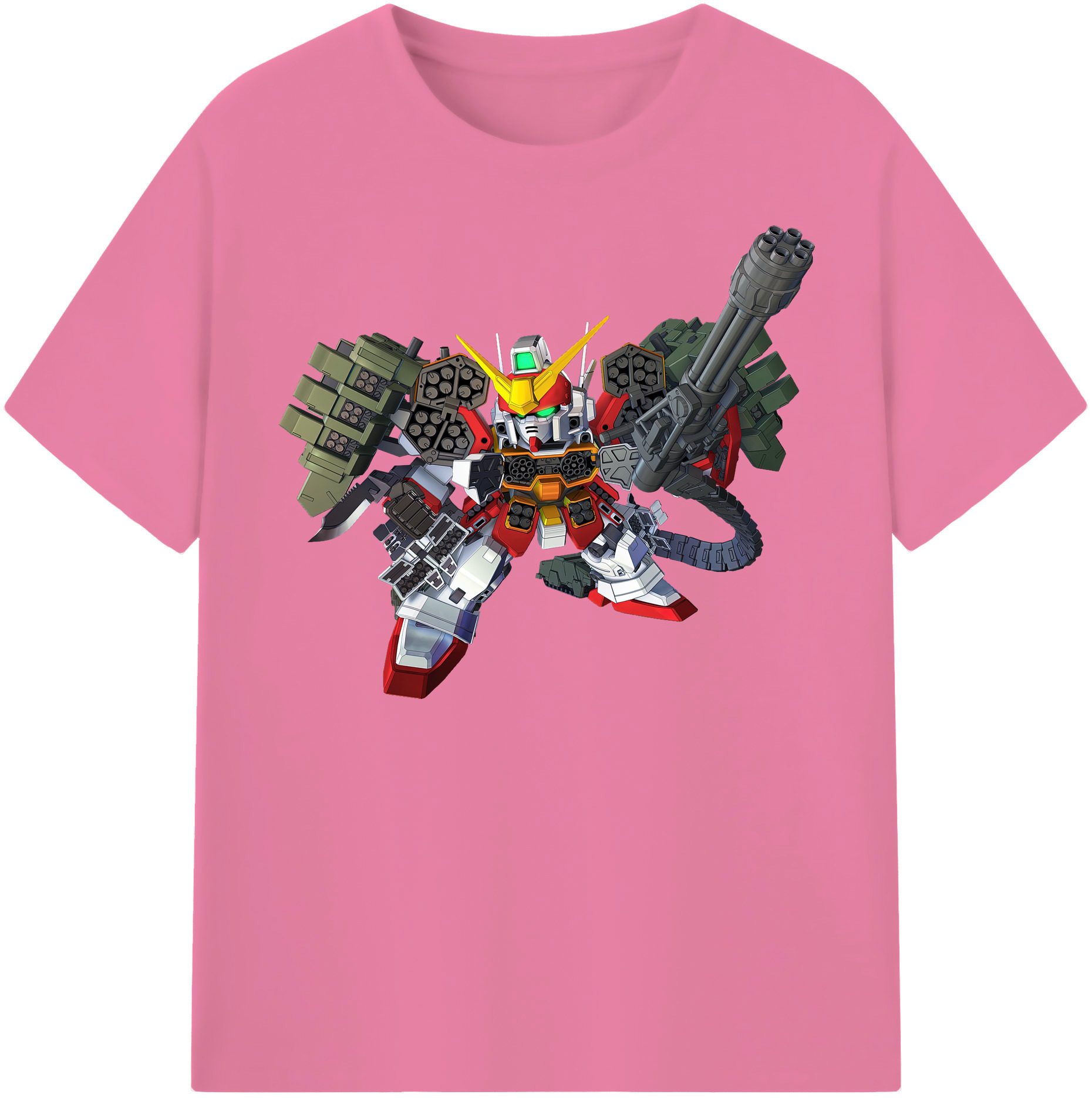 （画像用） 機動戦士ガンダム Mobile Suit Gundam 綿100％半袖Tシャツ（フロントプリント）